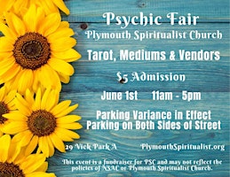 Imagem principal do evento Psychic Fair - Tarot, Mediums, Healers & Vendors