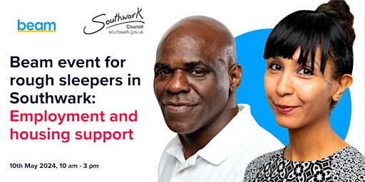 Beam - Rough Sleeper Event - Employment and Housing Support primary image
