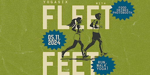 Imagem principal do evento Wellness Morning with Fleet Feet & YogaSix!
