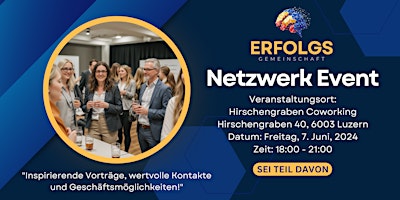 Unternehmer Netzwerk-Event in Luzern  primärbild