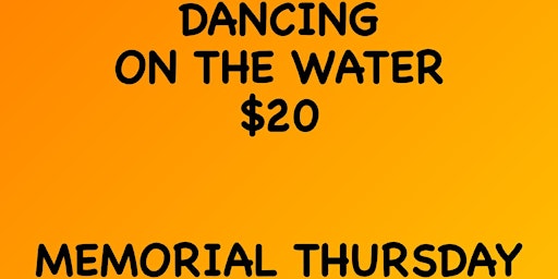 Imagem principal do evento DANCING ON THE WATER (BOATRIDE)