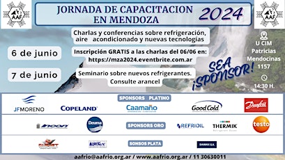 Imagen principal de JORNADA DE CAPACITACION EN MENDOZA 2024