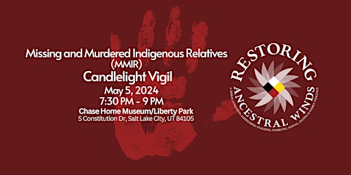 Immagine principale di Missing and Murdered Indigenous Relatives (MMIR) Candlelight Vigil 