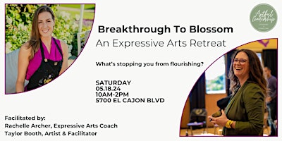Breakthrough to Blossom: An Expressive Arts Retreat primary image