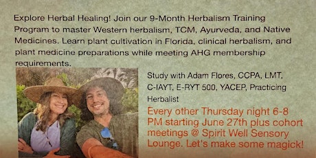 Intro to Herbalism Training / Certification - FREE EVENT