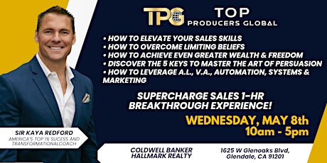 How to Supercharge Your Sales 1-Day Breakthrough Experience! (1-Day Event)