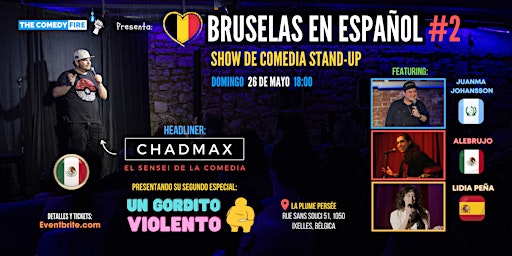 Primaire afbeelding van Bruselas en Español #2 - Un show de comedia stand-up en tu idioma