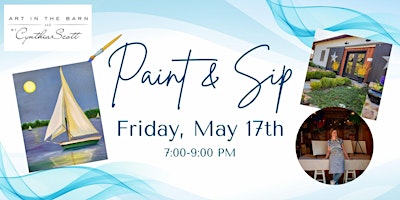 Paint & Sip Workshop: Sailboats primary image