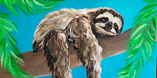 Sloth Buddy **PAINT AND SIP** primary image