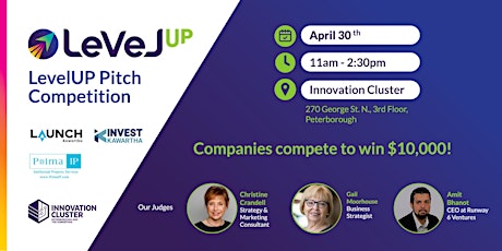 LevelUP Pitch Competition: Discover Tomorrow's Top Startups primary image