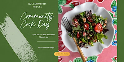 Image principale de Community Cook Day 4.26