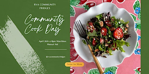 Imagem principal de Community Cook Day 4.26