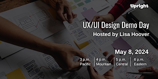 Imagem principal do evento UX/UI Demo Day (UXDB Nov 2023)
