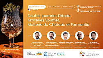 Imagem principal de Double journée d'étude Malteries Soufflet, Malterie du Château et Fermentis