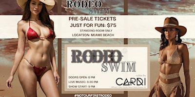 Primaire afbeelding van Rodeo Swim MSW Fashion Show