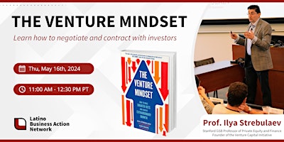 Imagen principal de The Venture Mindset | How to Negotiate and Contract with Investors