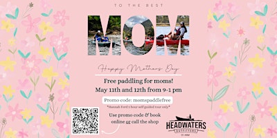 Free Paddling Trips For Moms primary image