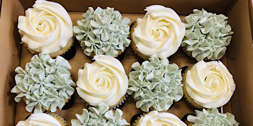 Primaire afbeelding van Floral Cupcake Workshop @ Hardwick Vineyard & Winery