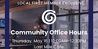 Local First Community Office Hours primary image