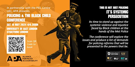 Imagem principal do evento Policing the Black Child.