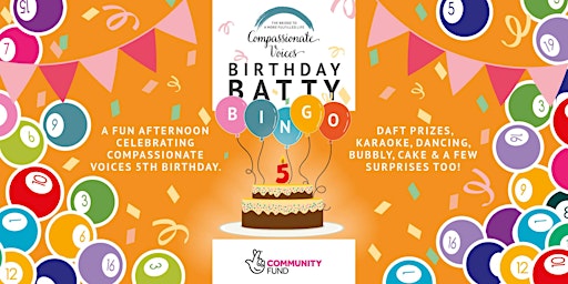 Compassionate Voices Birthday Batty Bingo