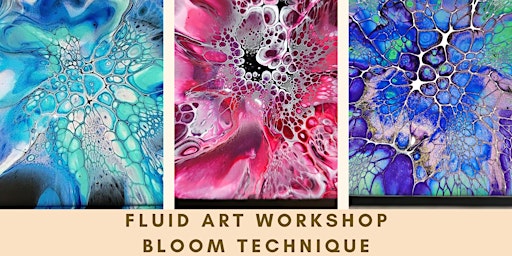 Primaire afbeelding van Fluid Art Workshop - Bloom Technique