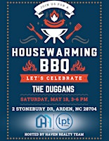 Primaire afbeelding van Backyard BBQ Housewarming to celebrate The Duggans!