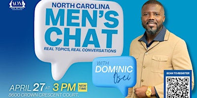 Imagem principal do evento Men's Chat with Dominic Osei