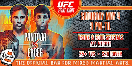 UFC Fight Night Watch Party in New Orleans!