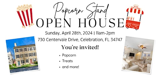 Image principale de Popcorn Stand Open House