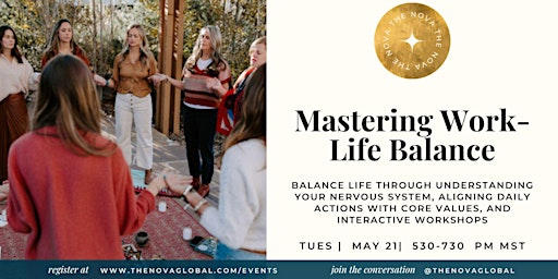 Mastering Work-Life Balance: Aligning Energy, Values, and Well-Being primary image