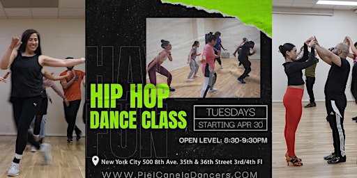 Imagem principal de Hip Hop Dance Class,  Open Level