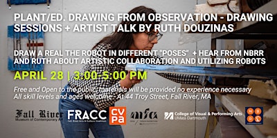 Immagine principale di Drawing From Observation + Artist talk by Ruth Douzinas 