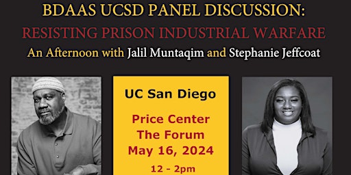 Hauptbild für BDAAS Panel Discussion: Resisting Prison Industrial Warfare