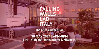 Imagem principal do evento Falling Walls Lab Italy 2024