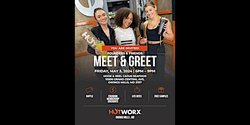 Imagem principal do evento HOTWORX Founders and Friends Meet & Greet