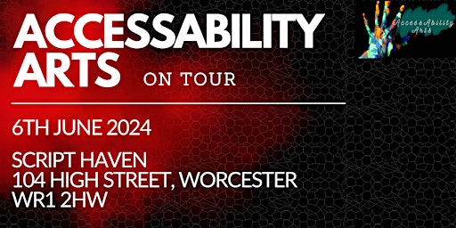 Imagem principal do evento AccessAbility Arts Presents Spoken Word on Tour (Worcester)