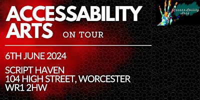 AccessAbility Arts Presents Spoken Word on Tour (Worcester) primary image