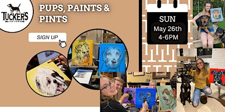 Paint Your Pet at Tucker's Tap Yard with StudioSRV