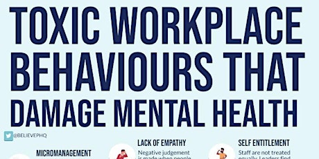 2024 Summer Conference - Workplace Toxicity & Mental Health