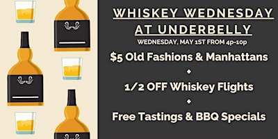 Imagen principal de Whiskey Wednesday at Underbelly