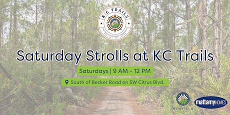 Saturday Strolls at KC Trails