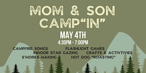 Mom & Son Camp "In" primary image