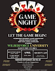 Wilberforce University Game Night Fundraiser