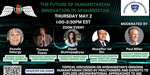 Imagem principal do evento The Future of Humanitarian Innovation in Afghanistan