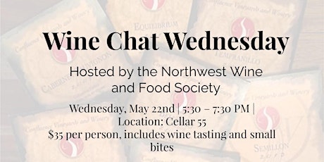 Wine Chat Wednesday with the NW Wine and Food Society