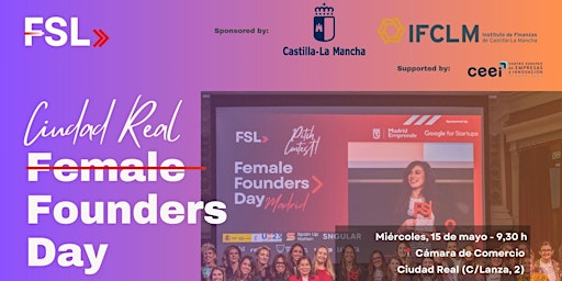 Primaire afbeelding van Female Founders Day (Ciudad real)