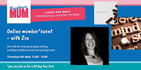 Freelance Mum Lunch & Learn with Zoe primary image