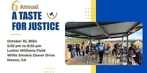 Primaire afbeelding van 6th Annual A Taste for Justice