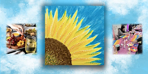 Imagen principal de Paint & Drink at Aftermath Cidery: Sunflower